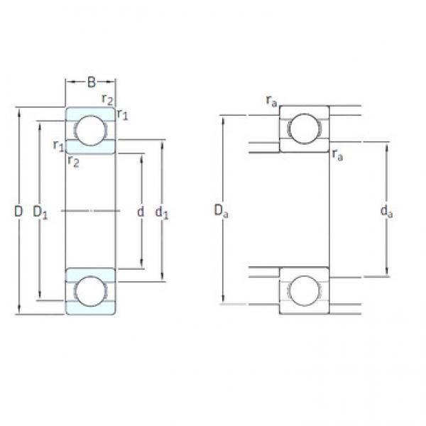 Rodamiento 6216/HC5C3 SKF #1 image