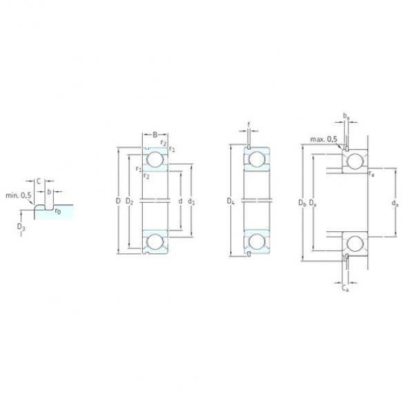 Rodamiento 6020NR SKF #1 image