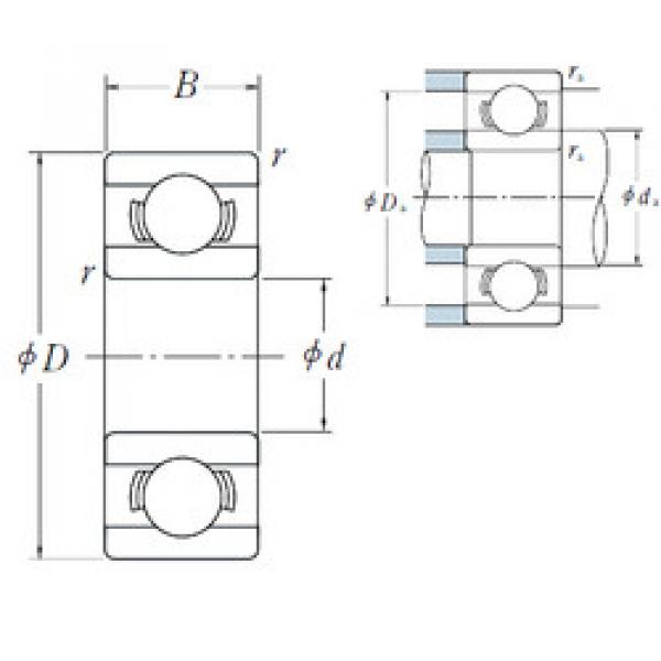 Rodamiento MR72 NSK #1 image