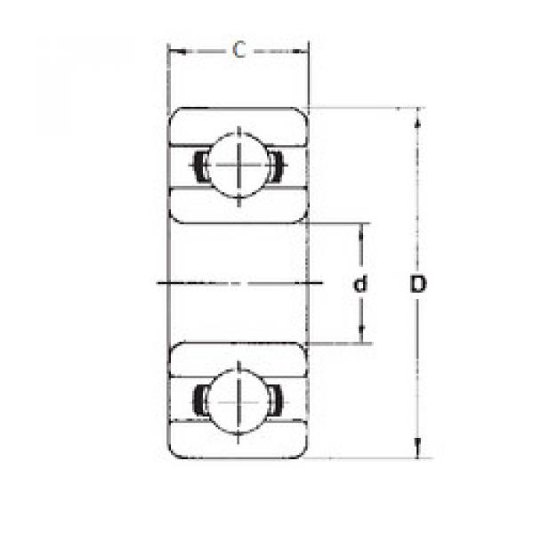 Rodamiento 628ZZ FBJ #1 image