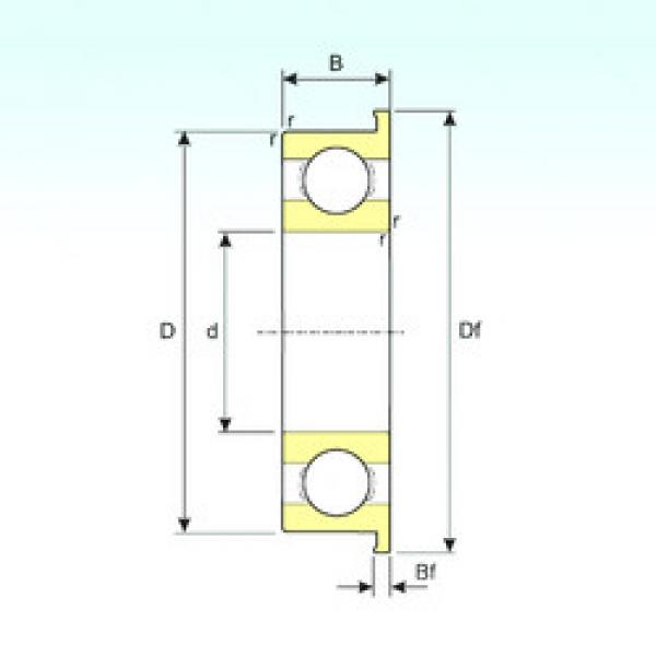 Rodamiento F6705 ISB #1 image