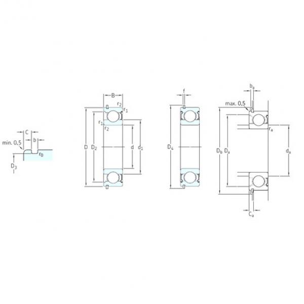 Rodamiento 6211-2ZNR SKF #1 image