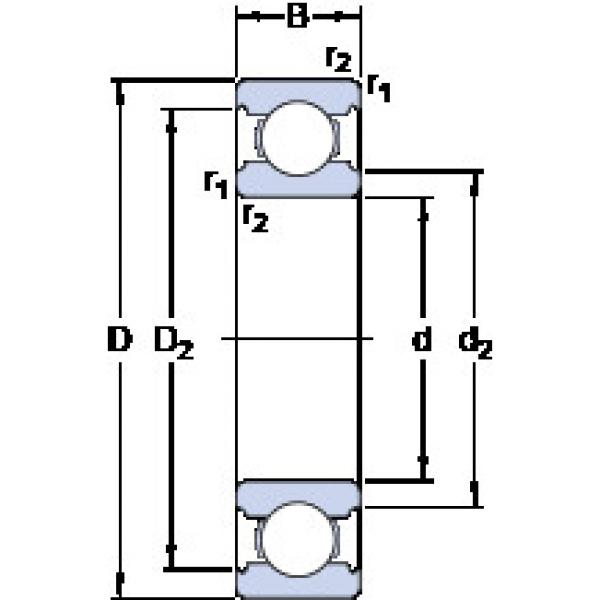 Rodamiento W 63803 SKF #1 image