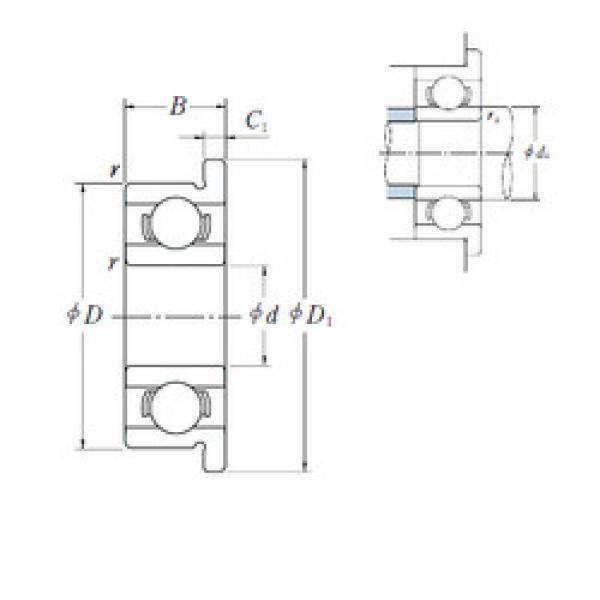 Rodamiento MF117 NSK #1 image