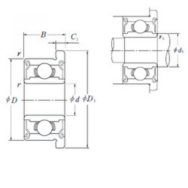 Rodamiento F686AVV NSK #1 image