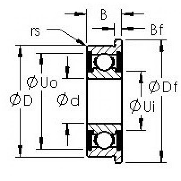 Rodamiento F604H-2RS AST #1 image