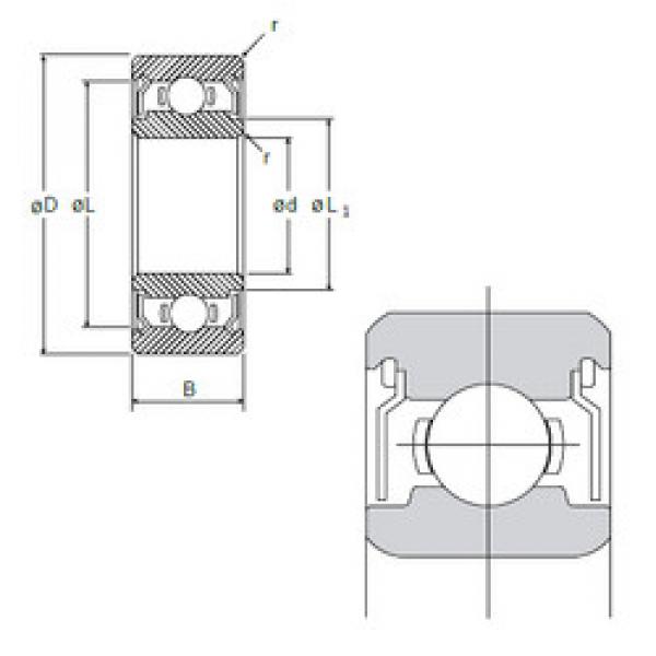 Rodamiento R-825ZZ NMB #1 image