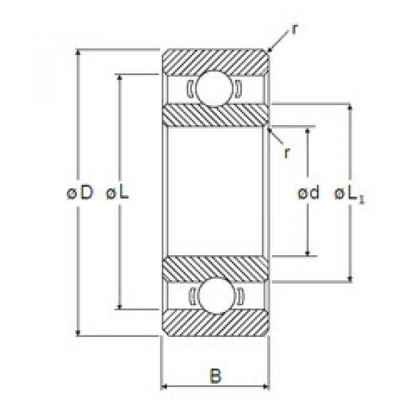 Rodamiento R-930Y52 NMB #1 image