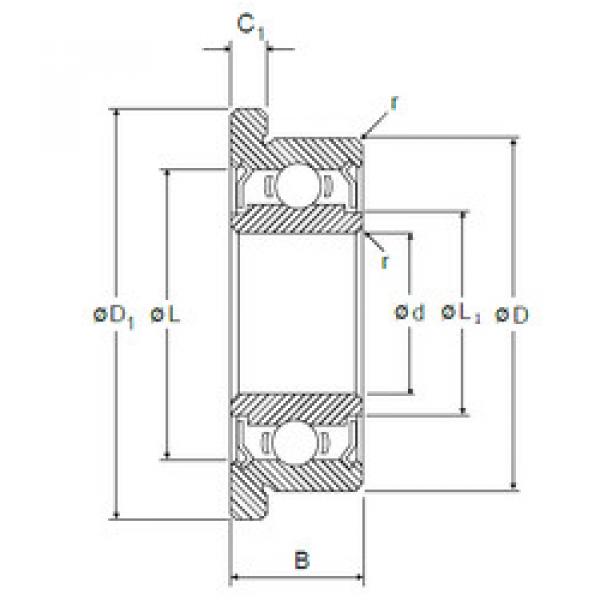 Rodamiento RIF-3332ZZ NMB #1 image