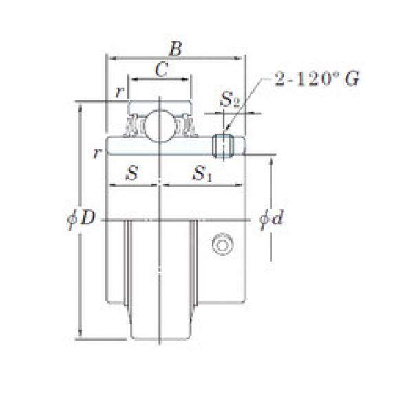 Rodamiento RB202-10 KOYO #1 image