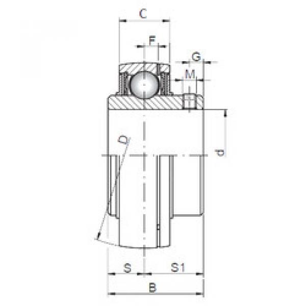 Rodamiento UC314 ISO #1 image