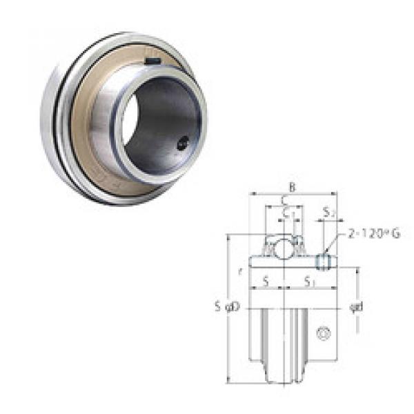 Rodamiento UC211 FYH #1 image