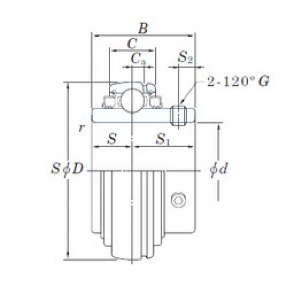 Rodamiento UC215-47L3 KOYO #1 image