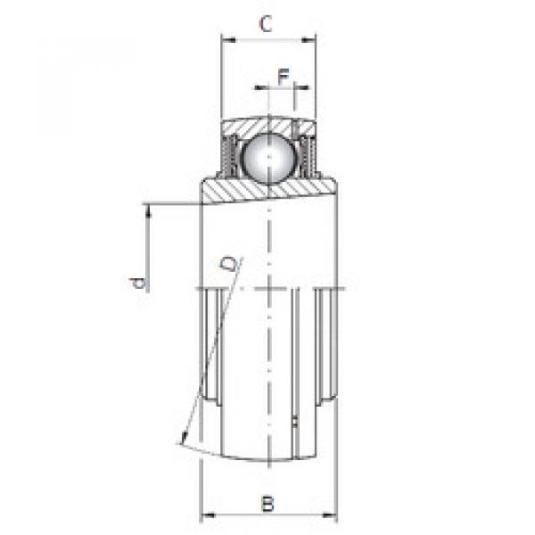 Rodamiento UK205 ISO #1 image