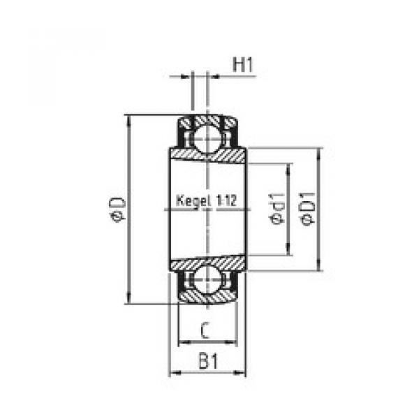 Rodamiento UK206 SNR #1 image