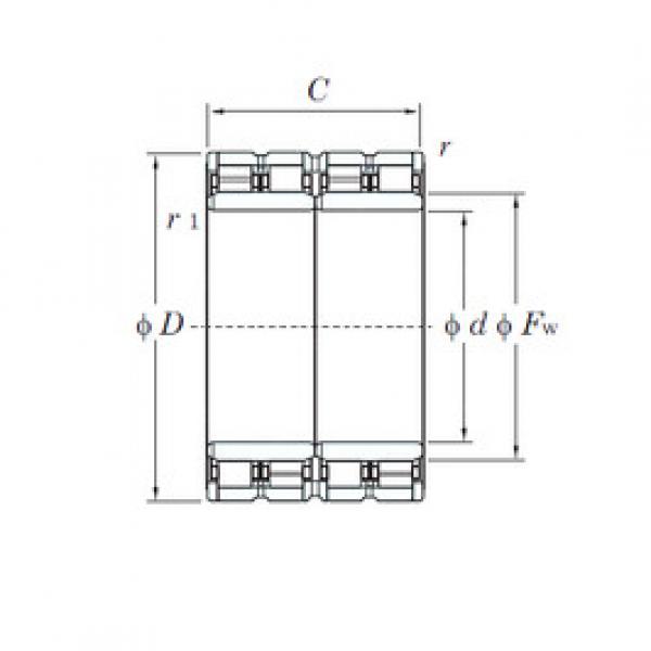 Rodamiento 104FC74535 KOYO #1 image