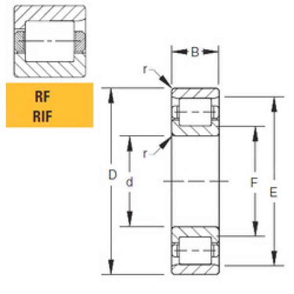 Rodamiento 125RIF550 Timken #1 image