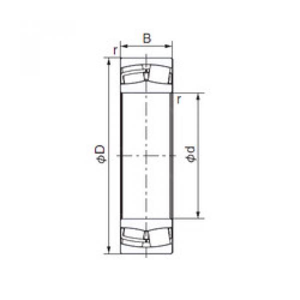 Rodamiento 23134EX1 NACHI #1 image