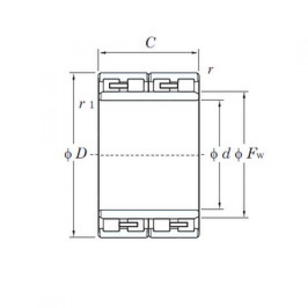 Rodamiento 66FC46340 KOYO #1 image