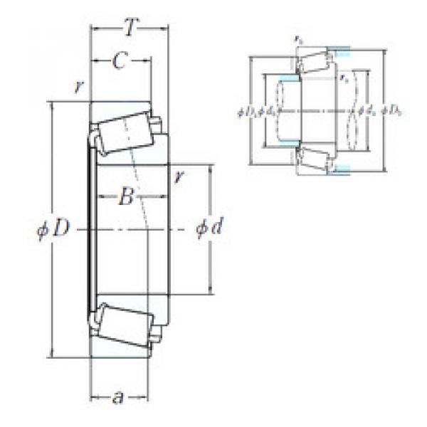 Rodamiento 74525/74846X NSK #1 image