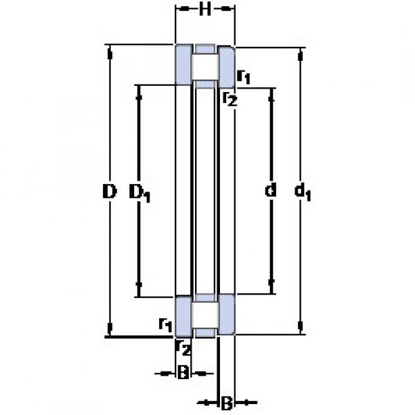 Rodamiento 81211 TN SKF #1 image