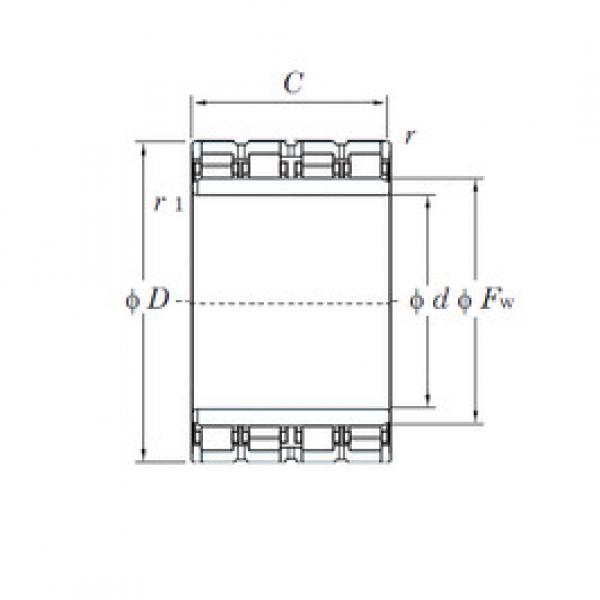 Rodamiento 92FC65470W KOYO #1 image