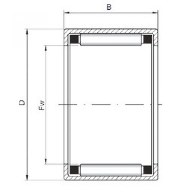 Rodamiento HK304024 ISO #1 image