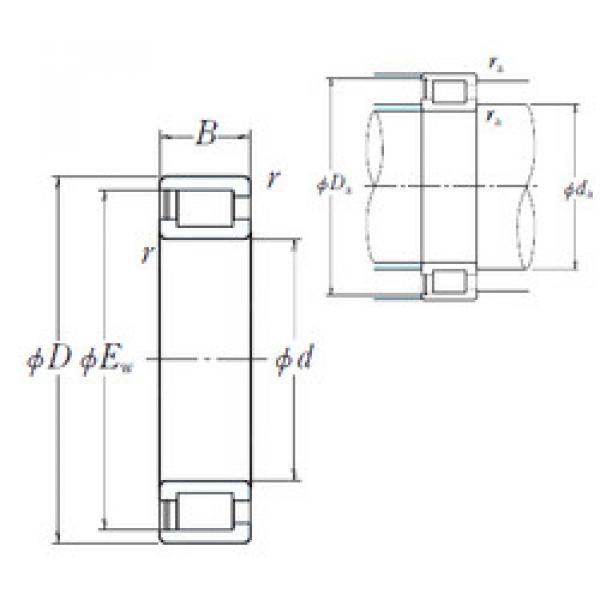 Rodamiento NCF2938V NSK #1 image