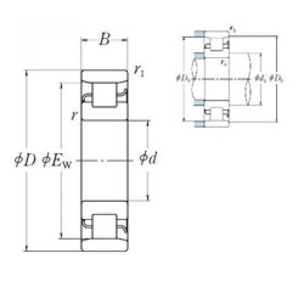 Rodamiento N 310 NSK #1 image