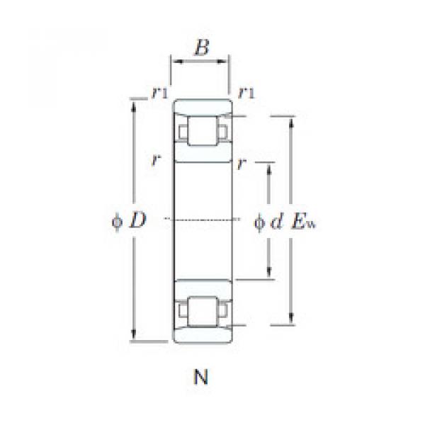 Rodamiento N238 KOYO #1 image