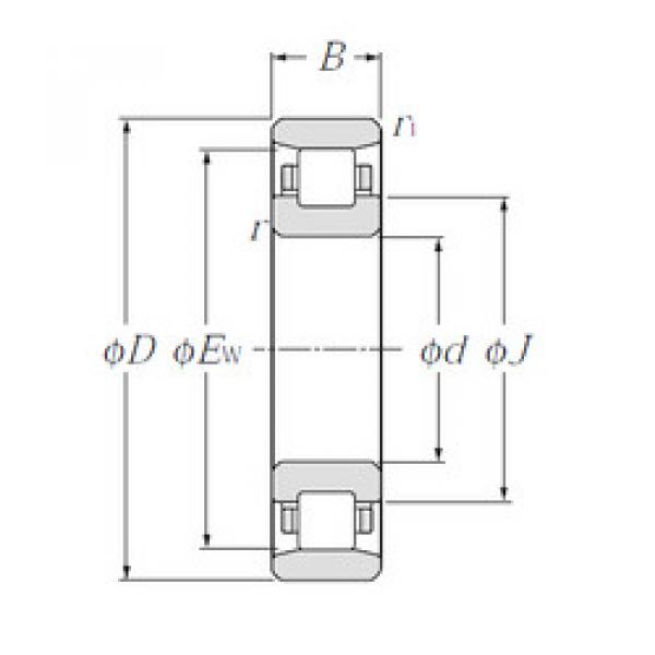 Rodamiento N209 NTN #1 image