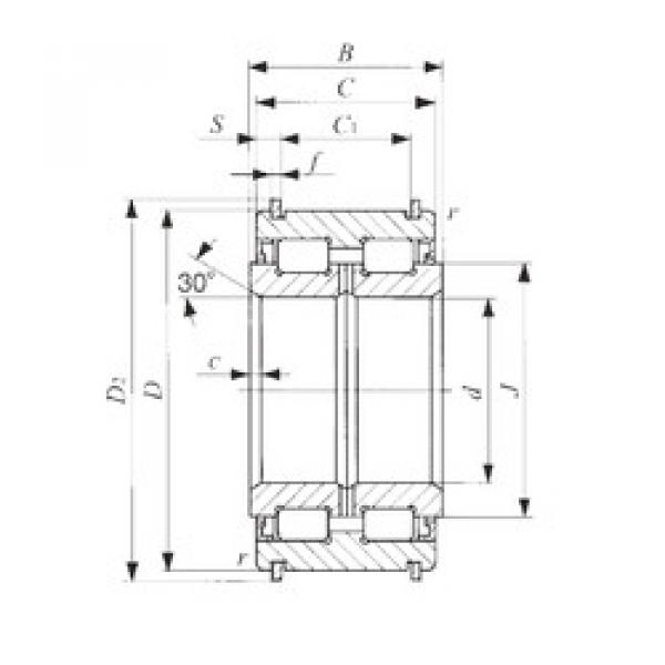 Rodamiento NAS 5064ZZ IKO #1 image