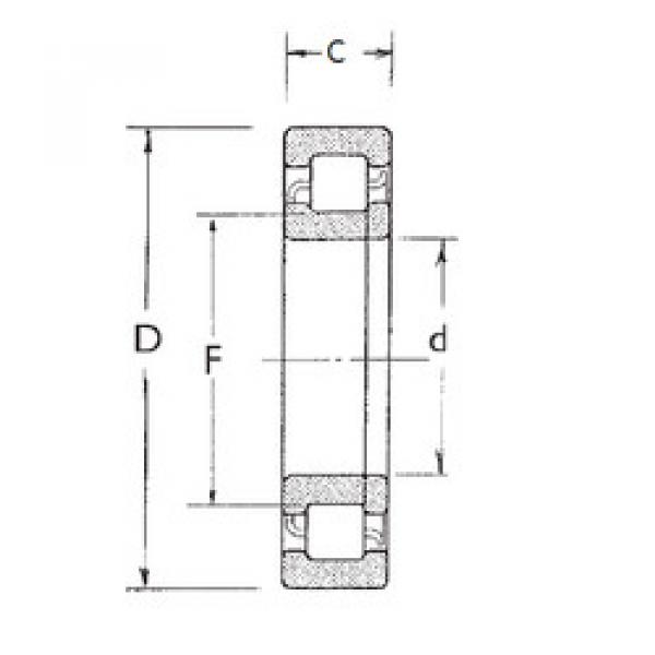 Rodamiento NUP2319 FBJ #1 image