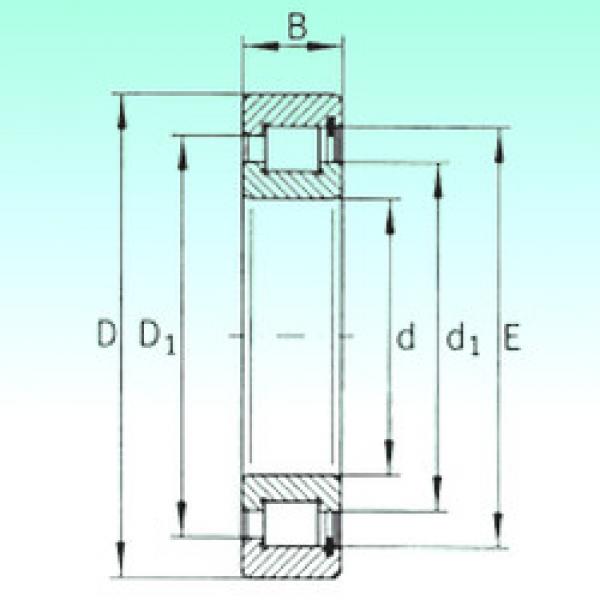 Rodamiento SL182220 NBS #1 image