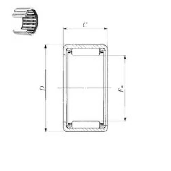 Rodamiento BA 1414 Z IKO #1 image