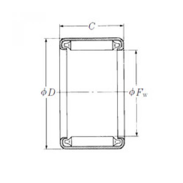 Rodamiento BH-1016 NSK #1 image