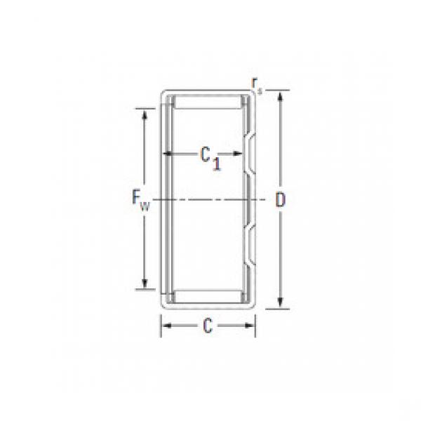 Rodamiento BK1212 KOYO #1 image