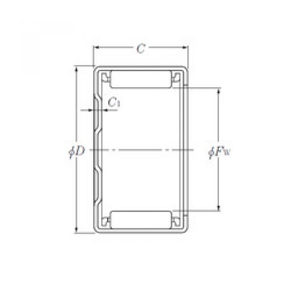 Rodamiento BK1412 NTN #1 image