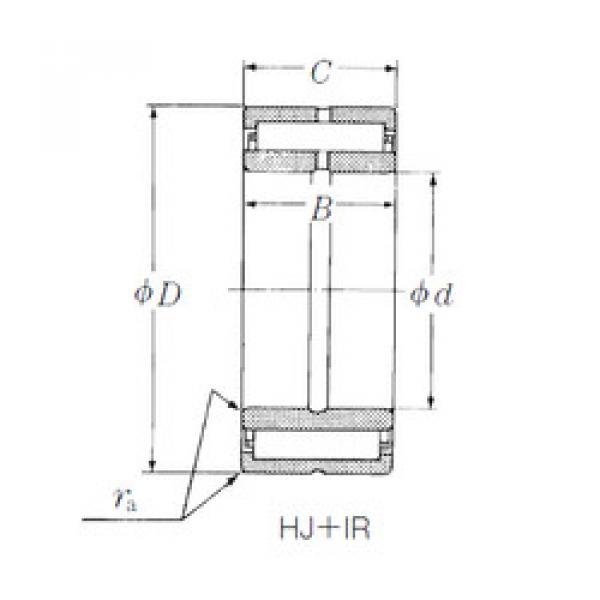 Rodamiento HJ-405224 + IR-314024 NSK #1 image