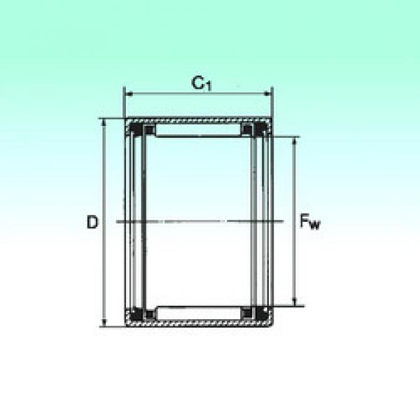 Rodamiento HK 2220 2RS NBS #1 image