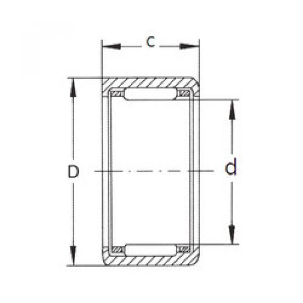 Rodamiento HK2526 FBJ #1 image