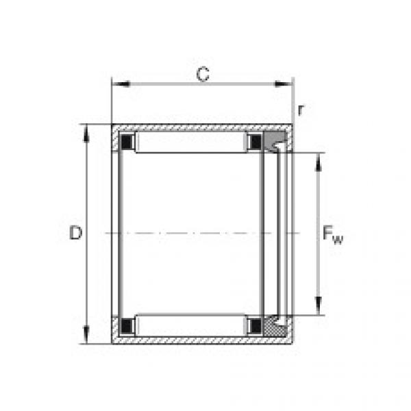 Rodamiento HK3018-RS INA #1 image