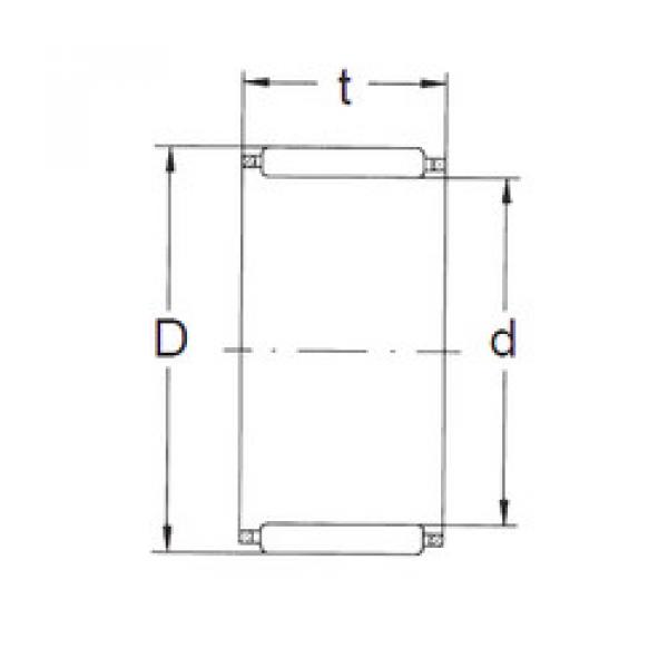 Rodamiento K10X14X13 FBJ #1 image