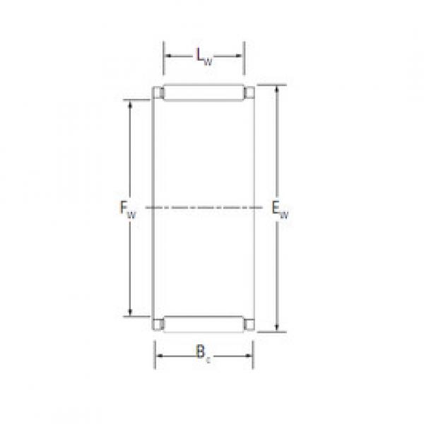 Rodamiento K19X24X25,5SE KOYO #1 image