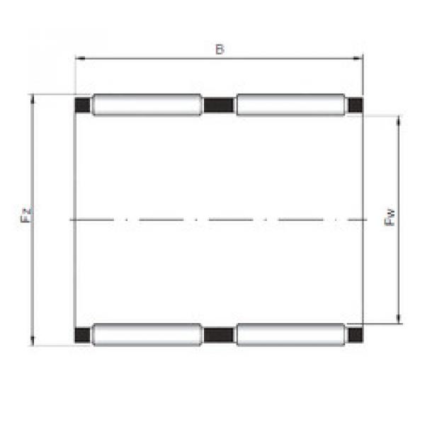 Rodamiento KK62x70x40 CX #1 image