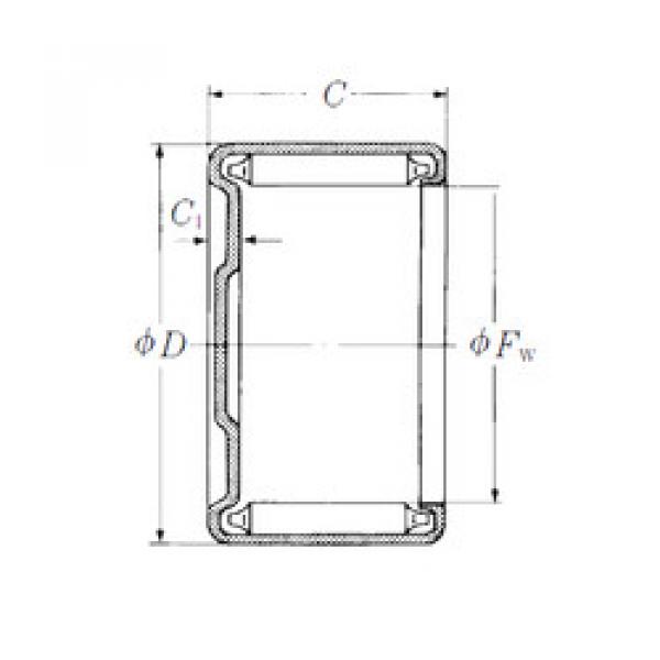 Rodamiento MJH-781 NSK #1 image