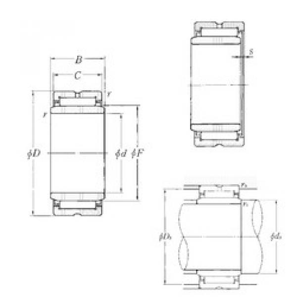 Rodamiento MR8010440+MI-648040 NTN #1 image