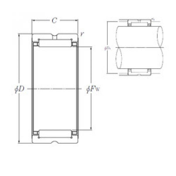 Rodamiento MR182616 NTN #1 image