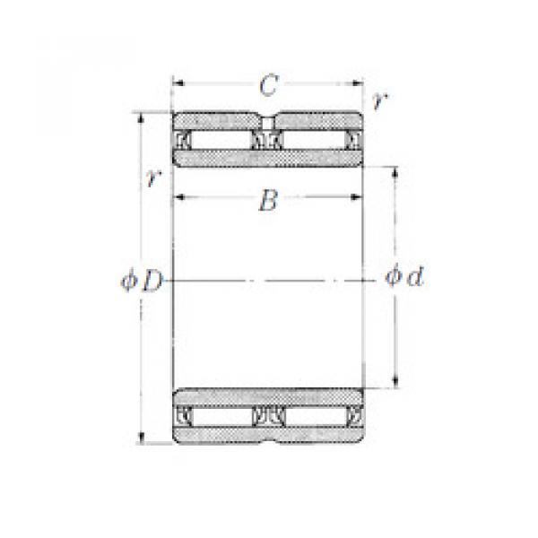 Rodamiento NAFW173532 NSK #1 image