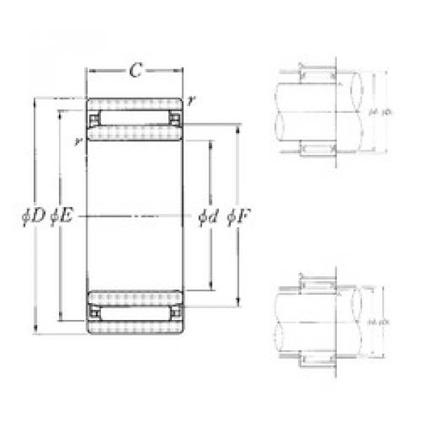 Rodamiento NAO-80×110×30 NTN #1 image